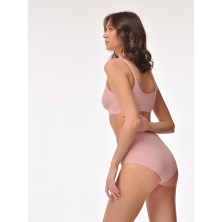 Women's cowls with texture Rubchik MIREY CULOTTE, size 42-44, pink color-4