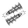 Dowel "bison" Driva, for drywall, with a drill, with a self -tapping screw, metal, 3 pcs