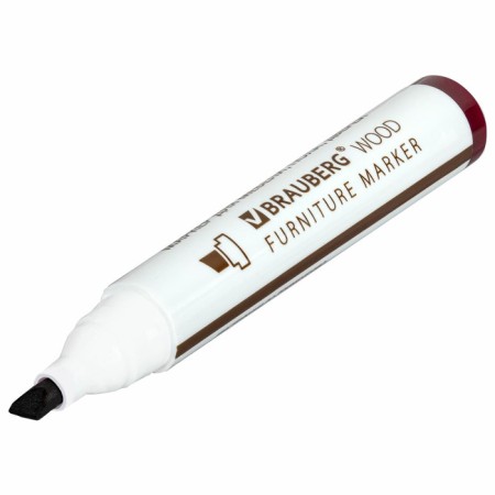 Маркеры 6цв для дерева, BRAUBERG WOOD 152203-6