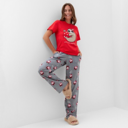 Pajama New Year's Women (T-shirt and Pants) KAFTAN Winter, size 40-42-3