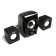Computer speakers 2.1 Dialog Colibri AC-202UP, 2 x 3W + 5W, USB, Jack 3.5 mm, black