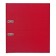 A4, 75 mm registrar, calligrata, PVC, embossing "Len", metal edging, pocket for a spine, collected, burgundy, mix