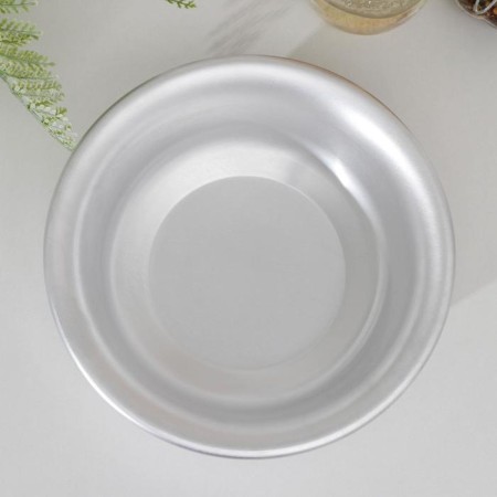 Aluminum round bowl, 1 l, d = 20 cm-1