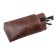 Glasses for glasses, 17.7 x 0.5 x 8.5 cm, brown color