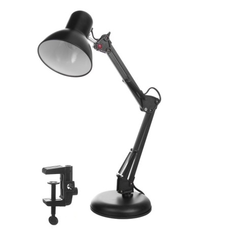 Desktop lamp E27, h = 55 cm, hinge black risalux-11