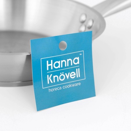Hanna Knövell stainless steel pan, d = 22 cm, h = 5.5 cm, wall thickness 0.6 mm, handle length 21.5 cm, induction-11