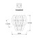 Wall lamp Arte Lamp Ella A1054AP-1GO, E14, 40 W, 25x16x27 cm, golden
