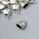 Container Metal for creativity "Dome 1 Line" Silver G160B641 1.4x1.1 cm