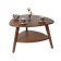 Brooklyn coffee table, 780x770x500, walnut/nut