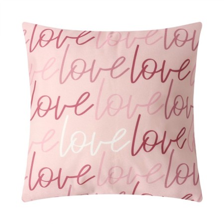 Pillowess Decorative Ethel "Love" 40x40 cm, polyester, velor
