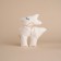 Soft toy "Olenenok", 15 cm, white color