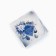 Box for confectionery products with PVC-patch “Happy New Year!”, 10.5 x 10.5 x 3 cm, New Year