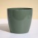 Flower pot, d = 21 cm, 5.2 l, plastic, green sage