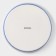 Baking form of porcelain “Cosmos”, 1000 ml, D = 25 cm, blue color