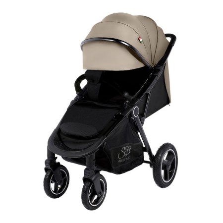 Walking stroller Sweet Baby Compatto, Gray Color-2