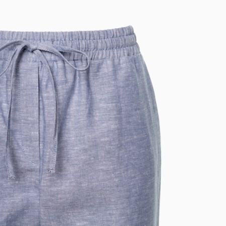 Women's pants Mist plus-size, size 58, blue color-5