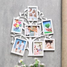 Photo frame in 7 photos 7x7 cm, 7x10 cm, 13x9 cm 