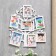 Photo frame in 7 photos 7x7 cm, 7x10 cm, 13x9 cm "Wish Tree" White 36x31 cm