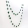 Garland "Christmas trees", length 4 m, green color