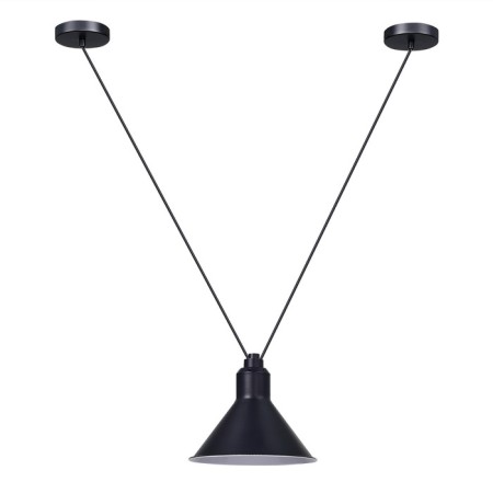 Suspension lamp ST LUCE. SL1804.403.01. Svevo. 1x60 W, E14, 21x21x17 cm, black color-3