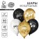 Shar Latex 12 "Happy Birthday. Gokala", a set of 50 pcs.
