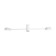 Freya FR5363CL-02W1 TACTIC, 680x80x90 mm ceiling lamp, GX53, 2x16W, white color