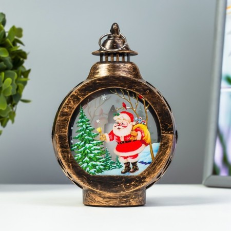 Nightlight New Year's night LED from batteries mix 5x8x13 cm-6