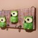 Hanger "owls" wood (2 hooks) 30 cm