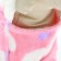 Assumes "Love" with a hood, size S (DS 25 cm, OG 35 cm, Osh 25 cm), pink