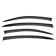 Vindra Vinguru for Opel Astra H SD 2004-2007, 2006-2014, invoices, scotch, acrylic, 4 pcs