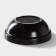 Porcelain plate Carbone, 600 ml, d = 15.5 cm, h = 6 cm, black color
