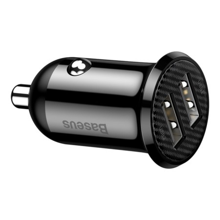 Automobile charger Baseus Grain Pro, 2USB, 4.8 A, black-3