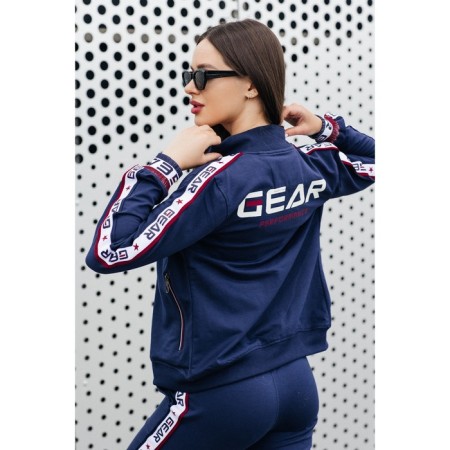 Female Sports Costume, size 48, dark blue color-9
