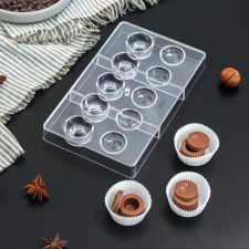 Form for chocolate and sweets 