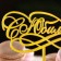 Topper "with an anniversary", gold, give beautifully