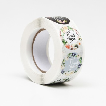 Stickers in the roll "That You", 500 pcs, 2.5 x 2.5 cm-2