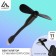 Fan with a flexible housing Luazon Lof-05, USB, 11 cm, black