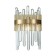 Sconces st. SL1167.301.01. Tellurio. 1x40 W, E14, 14x31 cm, brass color