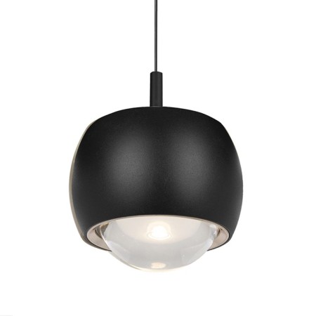 Suspension lamp mantra roller, led, 1000lm, 3000k, 177 mm, black color