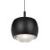 Suspension lamp mantra roller, led, 1000lm, 3000k, 177 mm, black color