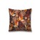 Decorative pillowcase "Autumn flowers", on lightning, size 45x45 cm