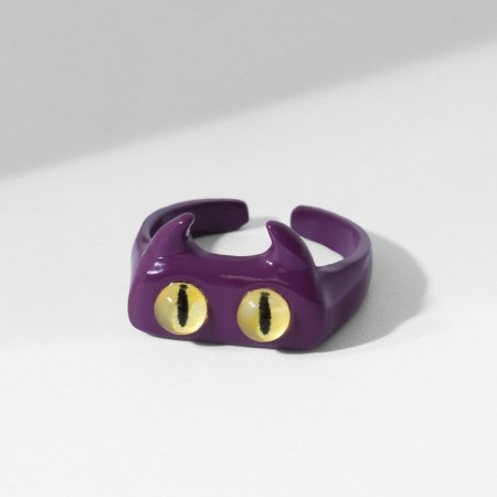 Ring "Montrustrik" Bezbik, the color is purple, dimensionless
