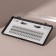 A set of overhead eyelashes "Classic", bundles, 10, 12, 14 mm, thickness 0.1 mm, bend D, 10 D