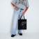 Shoper "silhouette" sparkles, without lightning, without lining, black color