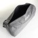 Sports bag with lightning, long belt, gray color