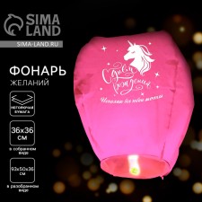 The flashlight of desires “Full your dreams” Dome, pink