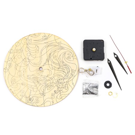 DIY watch for the New Year. Set for painting "New Year's Fox"-3