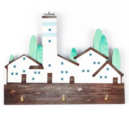 The keybox wall -mounted "houses", 22 x 17.2 cm.-4
