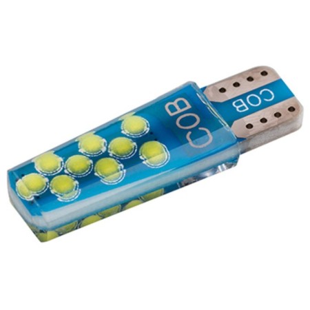 LED LED SkyWay T10 (W5W), 12 V, 18 COB diodes, without basement, 1-end, white