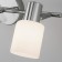 CORSO lamp, 3x40W E27, chromium color